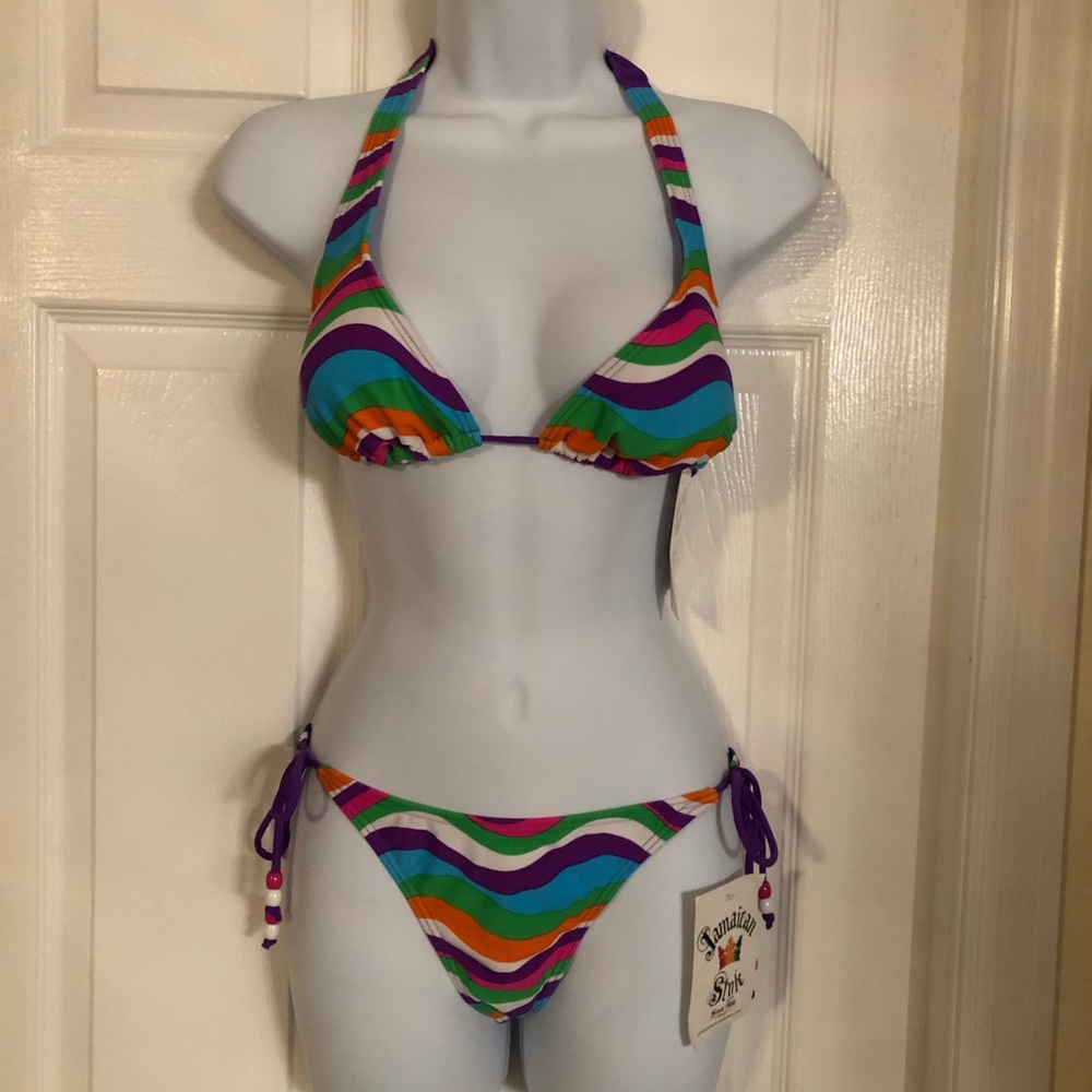 Multi color Bikini, size M
